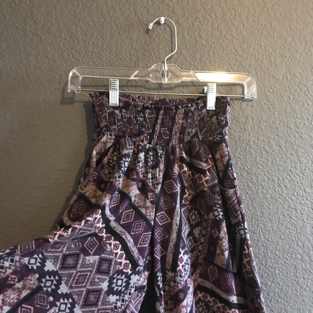 Purple palazzo pants